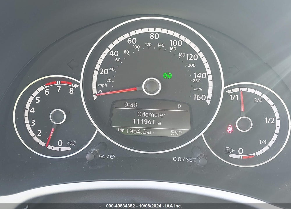 2014 VOLKSWAGEN BEETLE 2.5L VIN: 3VWJX7AT4EM612169
