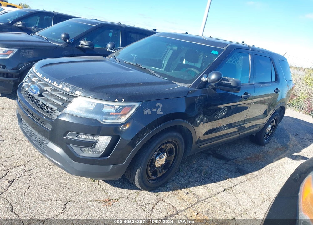 2016 FORD UTILITY POLICE INTERCEPTOR VIN: 1FM5K8AR5GGB54552
