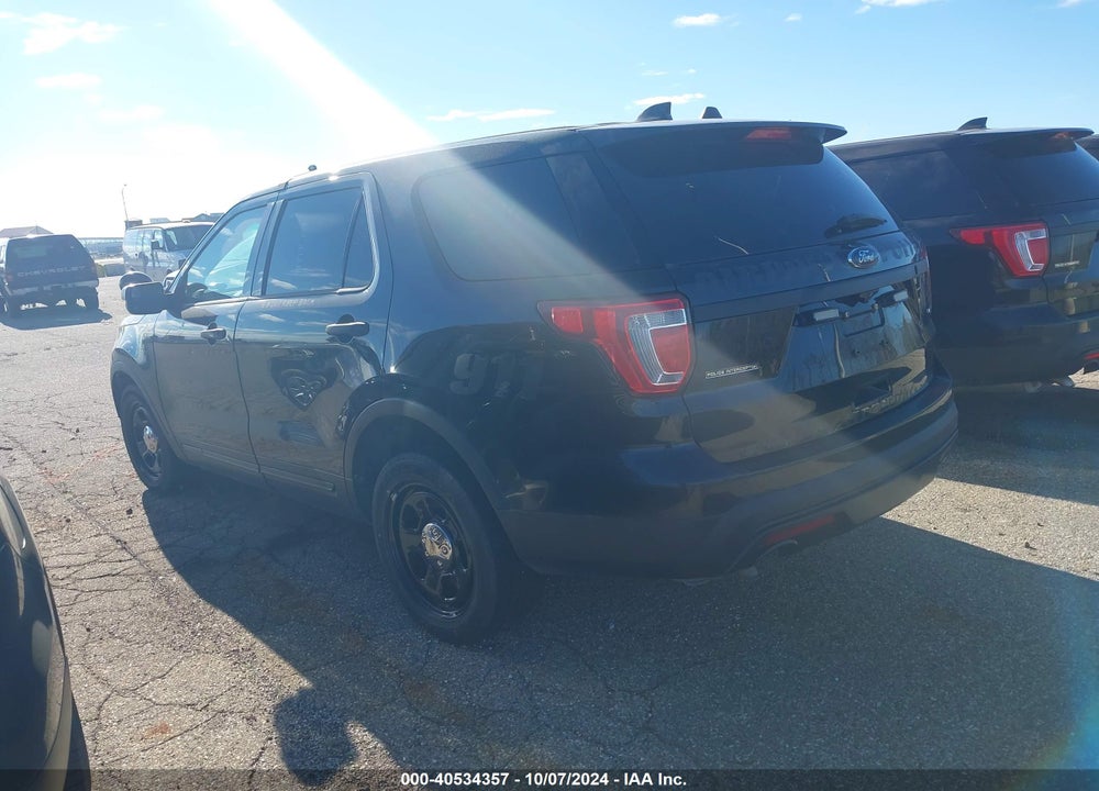 2016 FORD UTILITY POLICE INTERCEPTOR VIN: 1FM5K8AR5GGB54552