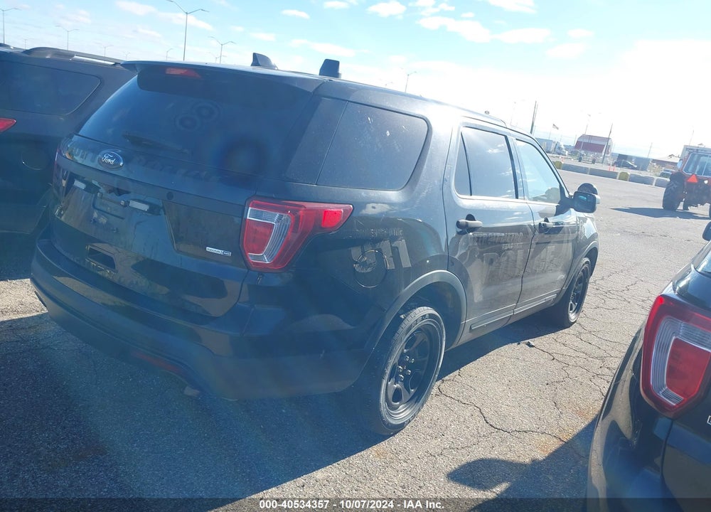 2016 FORD UTILITY POLICE INTERCEPTOR VIN: 1FM5K8AR5GGB54552