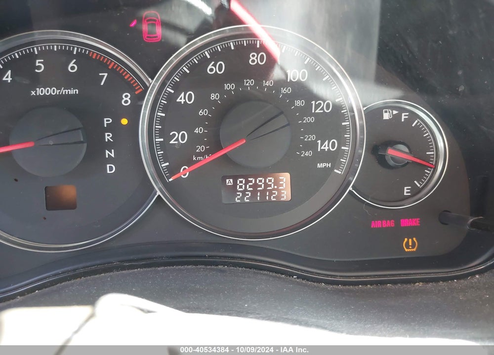 2009 SUBARU LEGACY 2.5I VIN: 4S3BL616797213800
