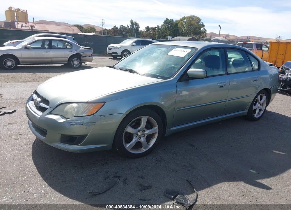 2009 SUBARU LEGACY 2.5I VIN: 4S3BL616797213800