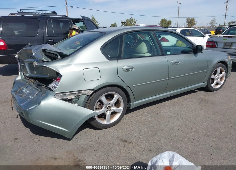 2009 SUBARU LEGACY 2.5I VIN: 4S3BL616797213800