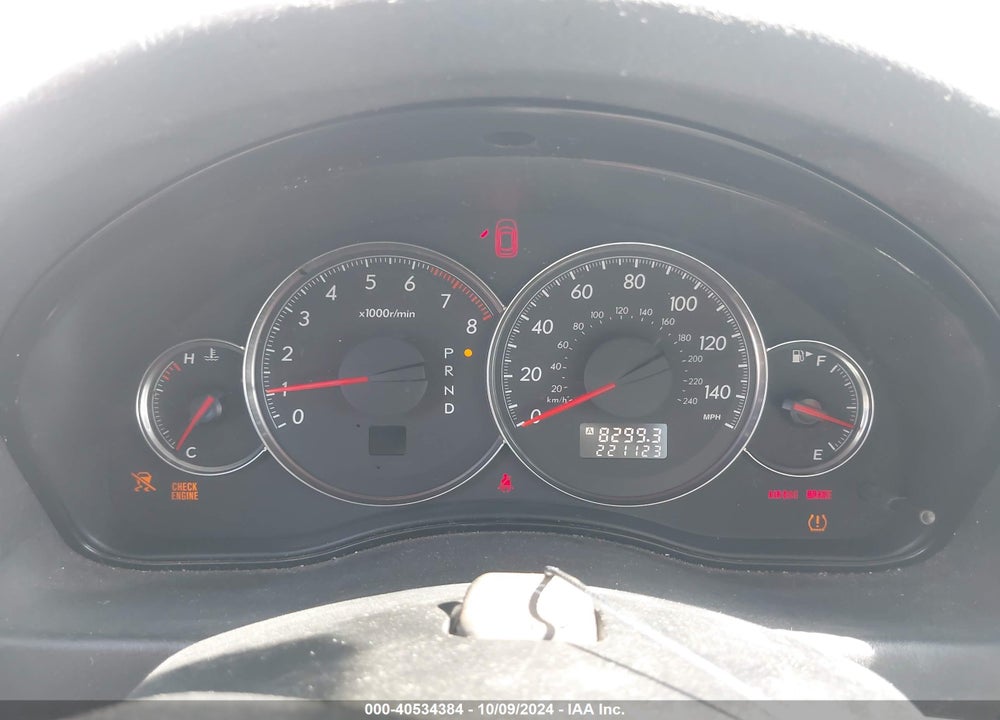2009 SUBARU LEGACY 2.5I VIN: 4S3BL616797213800