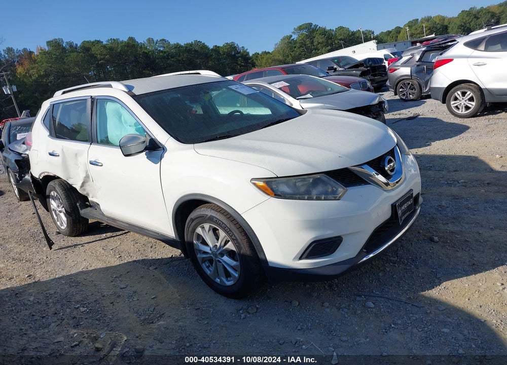 2015 NISSAN ROGUE SV VIN: 5N1AT2MT4FC926688
