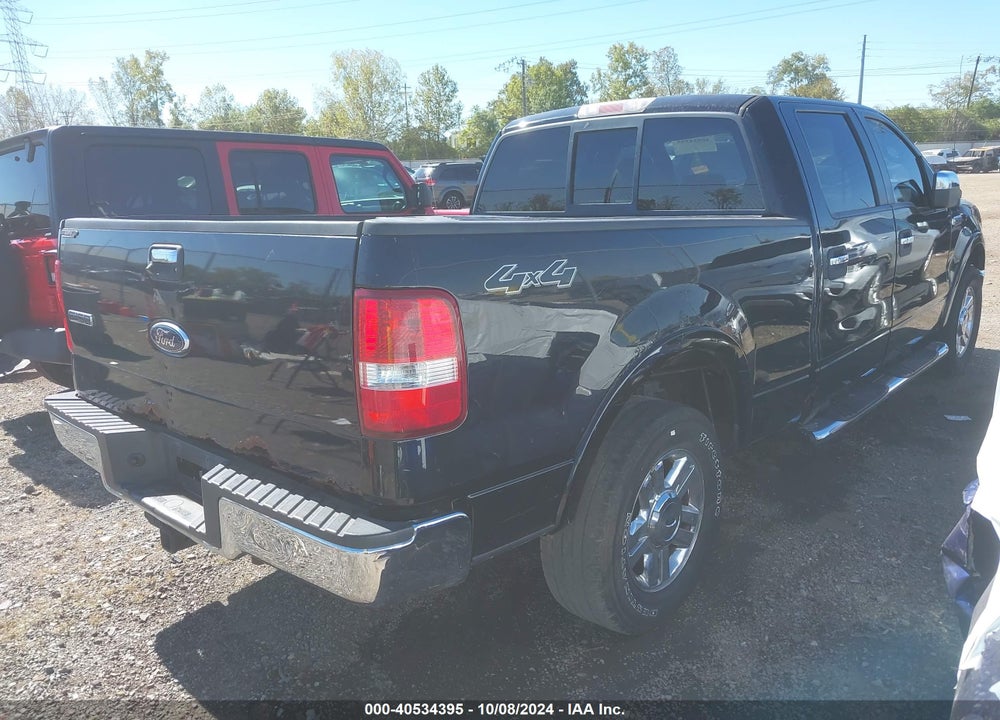 2008 FORD F-150 60TH ANNIVERSARY/FX4/KING RANCH/LARIAT/LIMITED/XLT VIN: 1FTPW14558FB23410