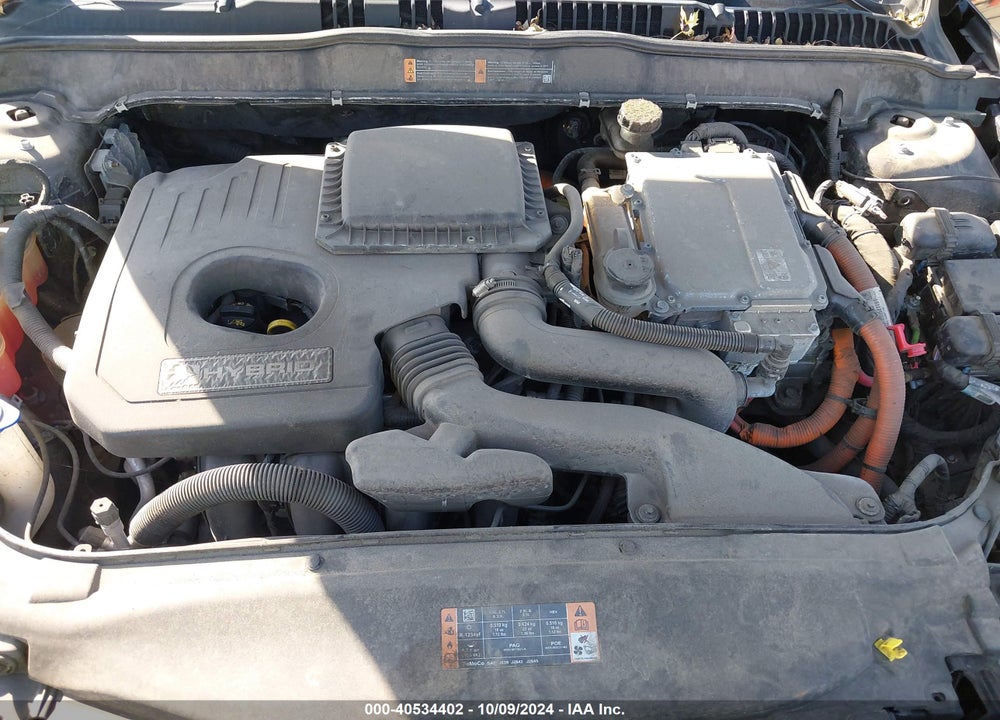 2019 FORD FUSION HYBRID SE VIN: 3FA6P0LUXKR119591