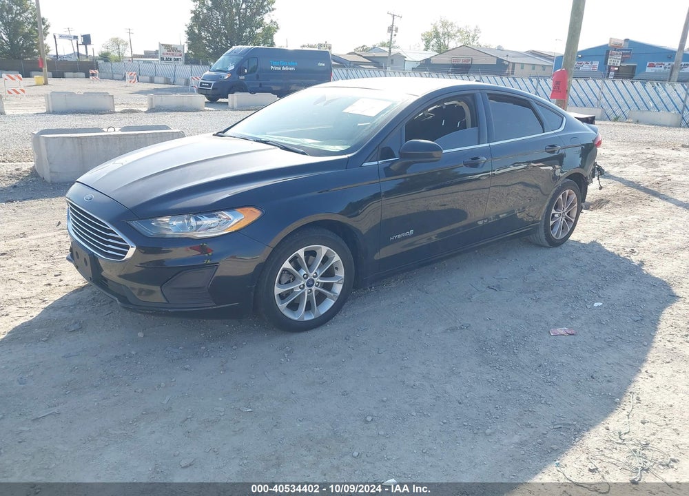 2019 FORD FUSION HYBRID SE VIN: 3FA6P0LUXKR119591