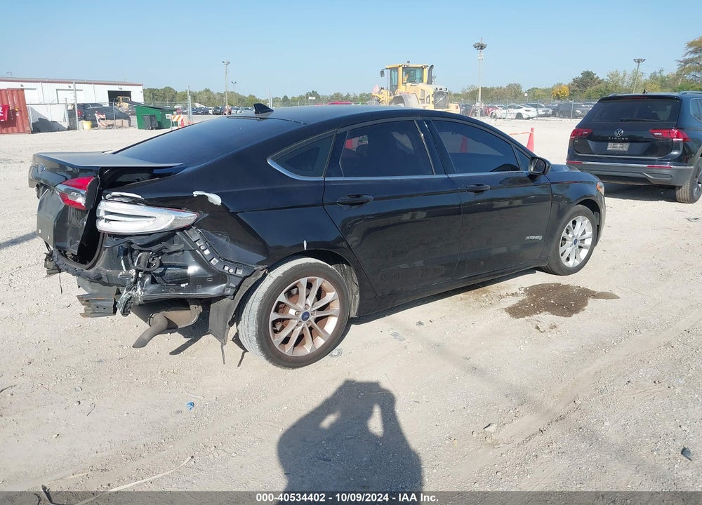 2019 FORD FUSION HYBRID SE VIN: 3FA6P0LUXKR119591