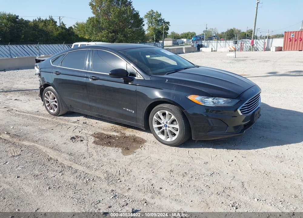 2019 FORD FUSION HYBRID SE VIN: 3FA6P0LUXKR119591