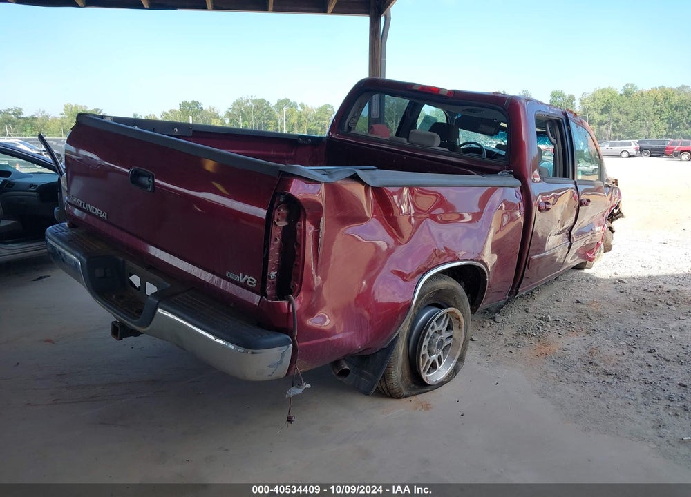 2004 TOYOTA TUNDRA SR5 V8 VIN: 5TBET34124S435180