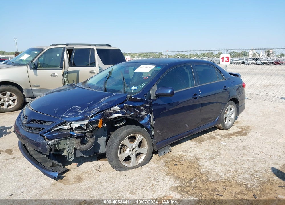 2013 TOYOTA COROLLA S VIN: 5YFBU4EEXDP198509
