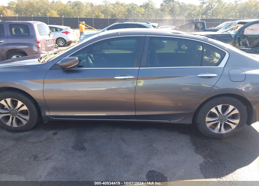 2013 HONDA ACCORD LX VIN: 1HGCR2F3XDA101564