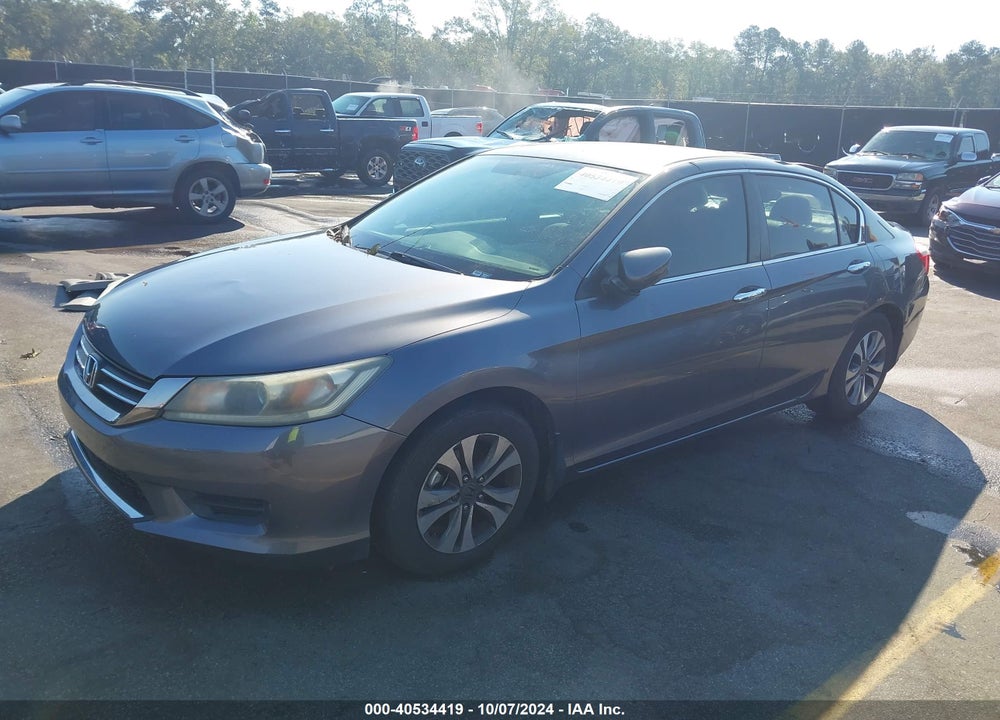 2013 HONDA ACCORD LX VIN: 1HGCR2F3XDA101564