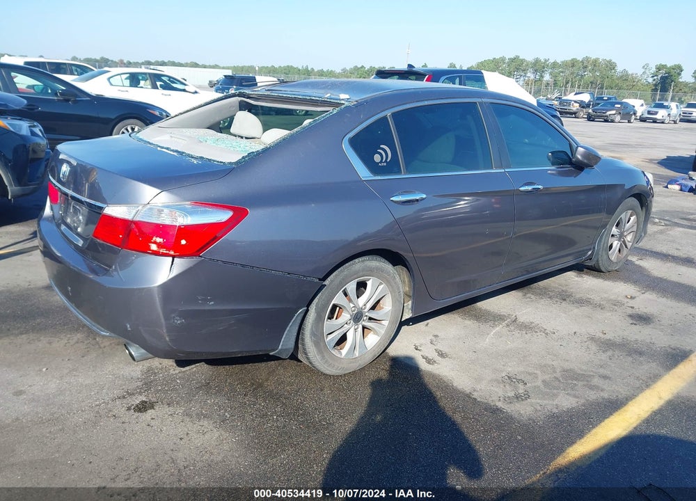 2013 HONDA ACCORD LX VIN: 1HGCR2F3XDA101564