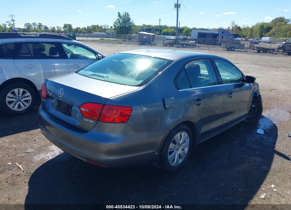 2013 VOLKSWAGEN JETTA 2.5L SE VIN: 3VWDP7AJ6DM281962