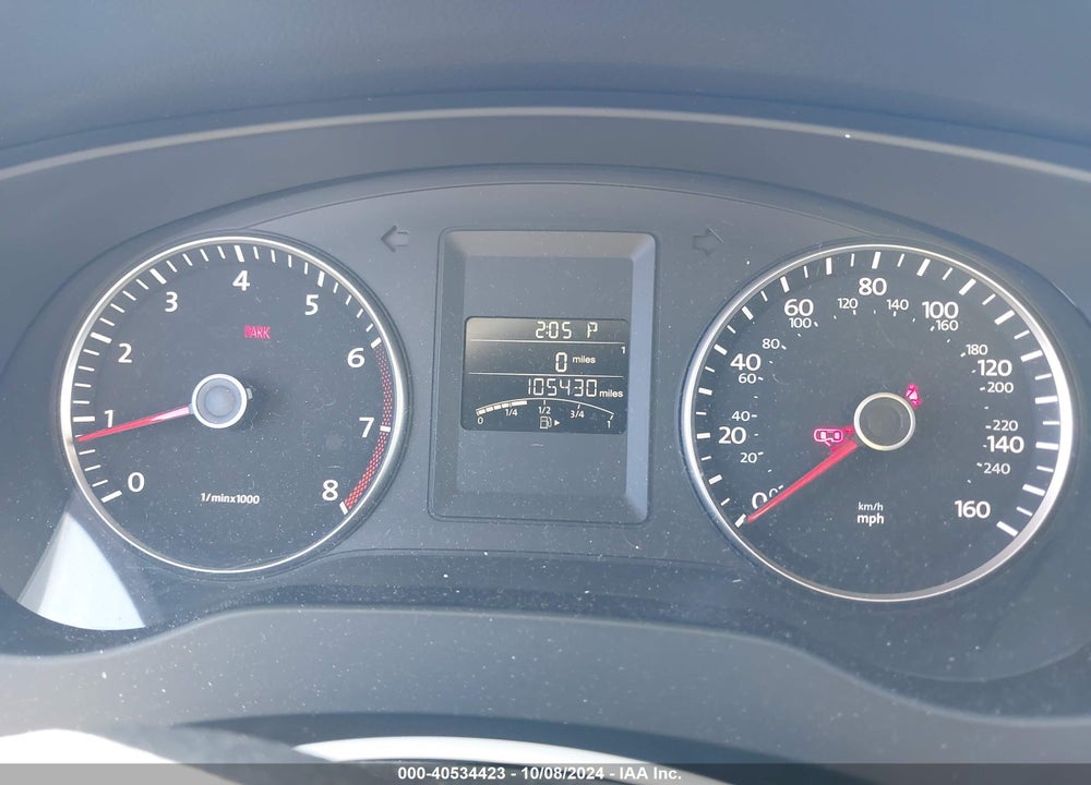 2013 VOLKSWAGEN JETTA 2.5L SE VIN: 3VWDP7AJ6DM281962
