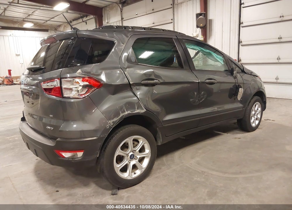 2021 FORD ECOSPORT SE VIN: MAJ6S3GL6MC397410