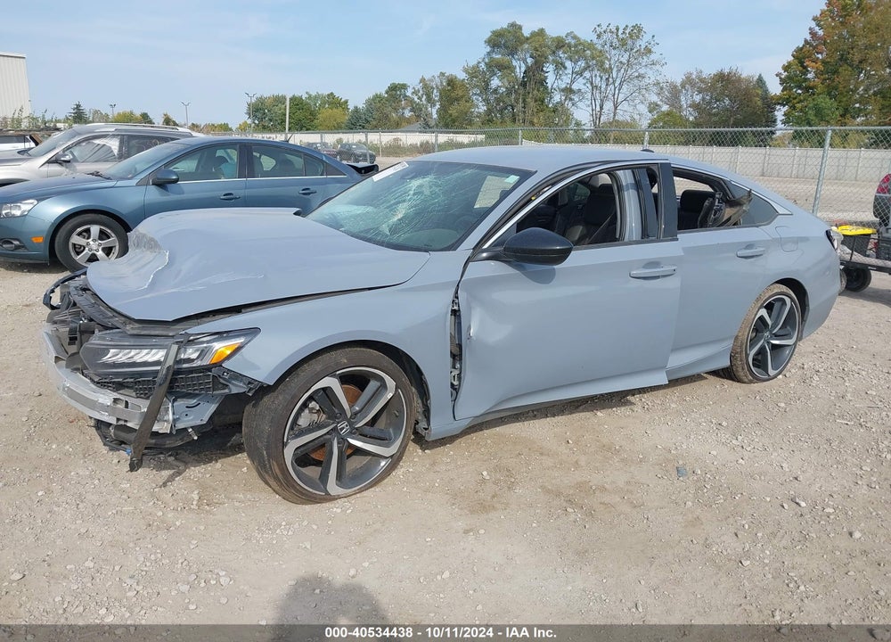 2022 HONDA ACCORD SPORT SPECIAL EDITION VIN: 1HGCV1F44NA102662