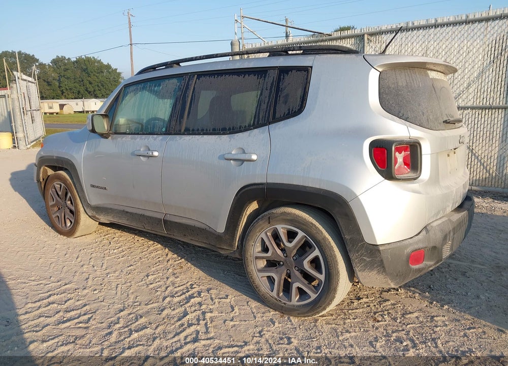 2016 JEEP RENEGADE LATITUDE VIN: ZACCJABT7GPC59399