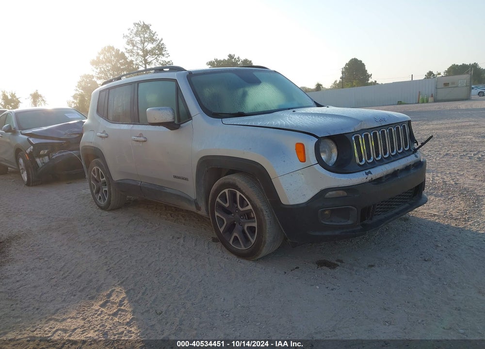 2016 JEEP RENEGADE LATITUDE VIN: ZACCJABT7GPC59399