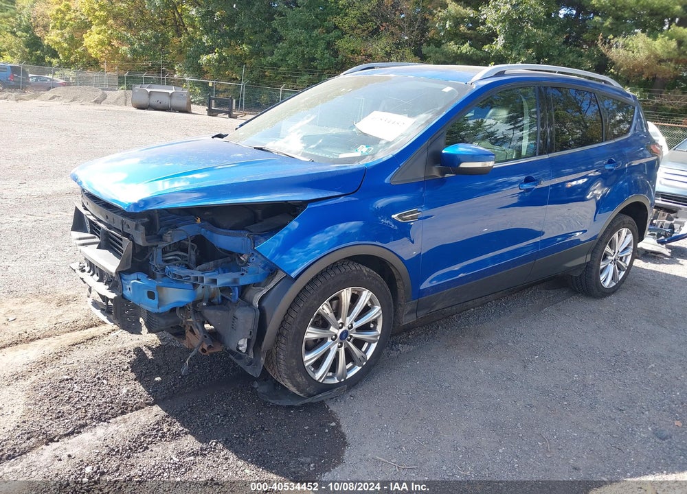2017 FORD ESCAPE TITANIUM VIN: 1FMCU9J97HUA37291