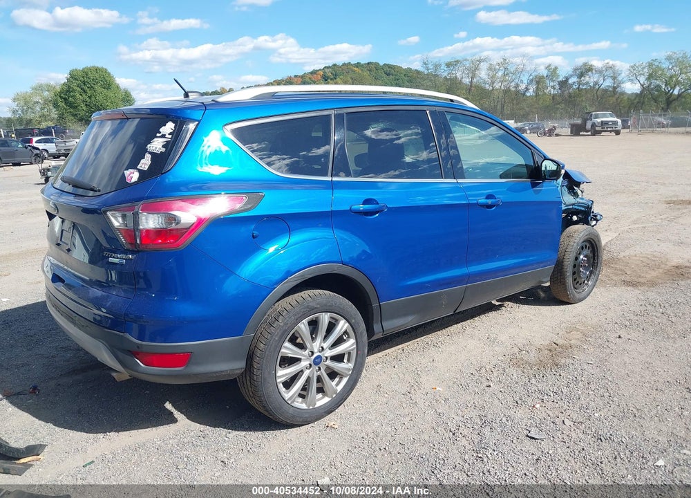 2017 FORD ESCAPE TITANIUM VIN: 1FMCU9J97HUA37291