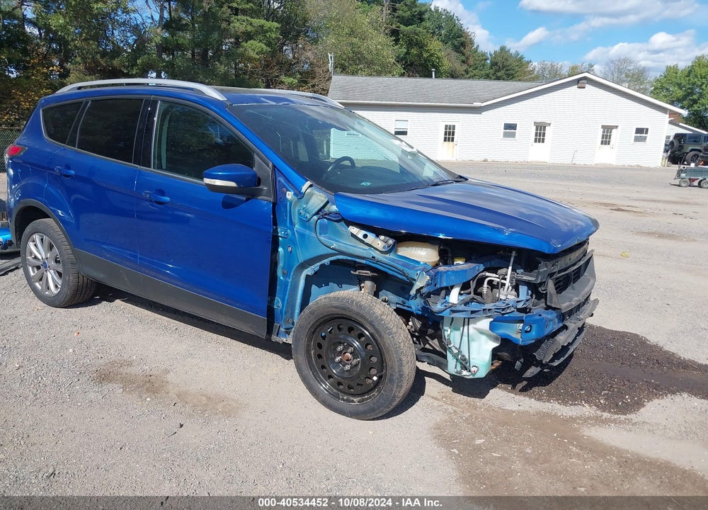 2017 FORD ESCAPE TITANIUM VIN: 1FMCU9J97HUA37291