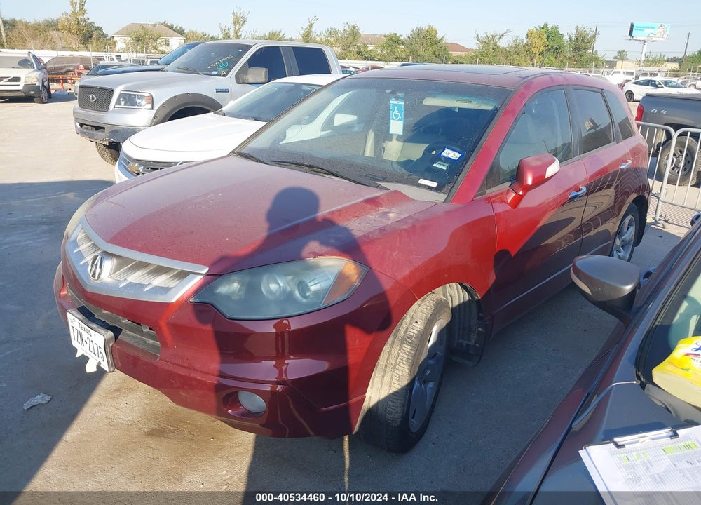 2008 ACURA RDX VIN: 5J8TB18208A008089