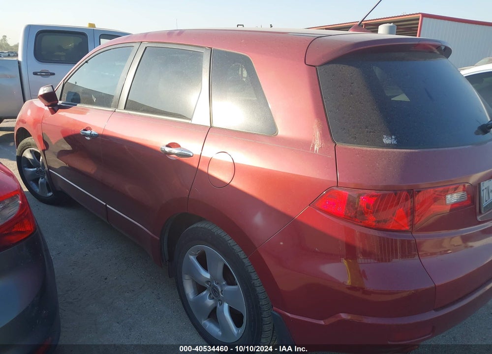 2008 ACURA RDX VIN: 5J8TB18208A008089