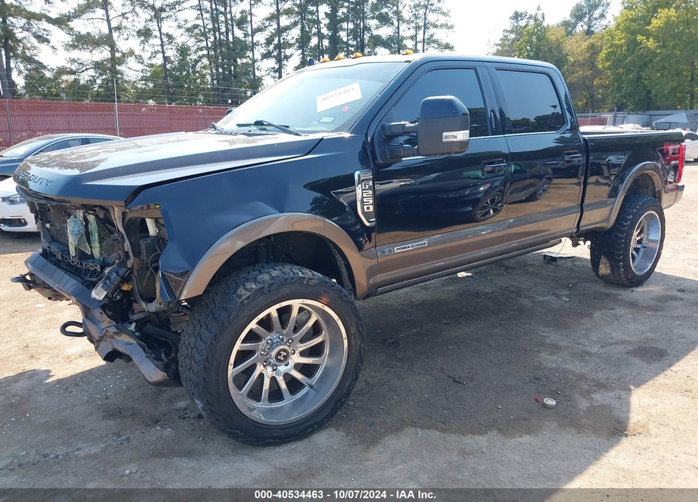 2019 FORD F-250 KING RANCH VIN: 1FT7W2BT6KED82296