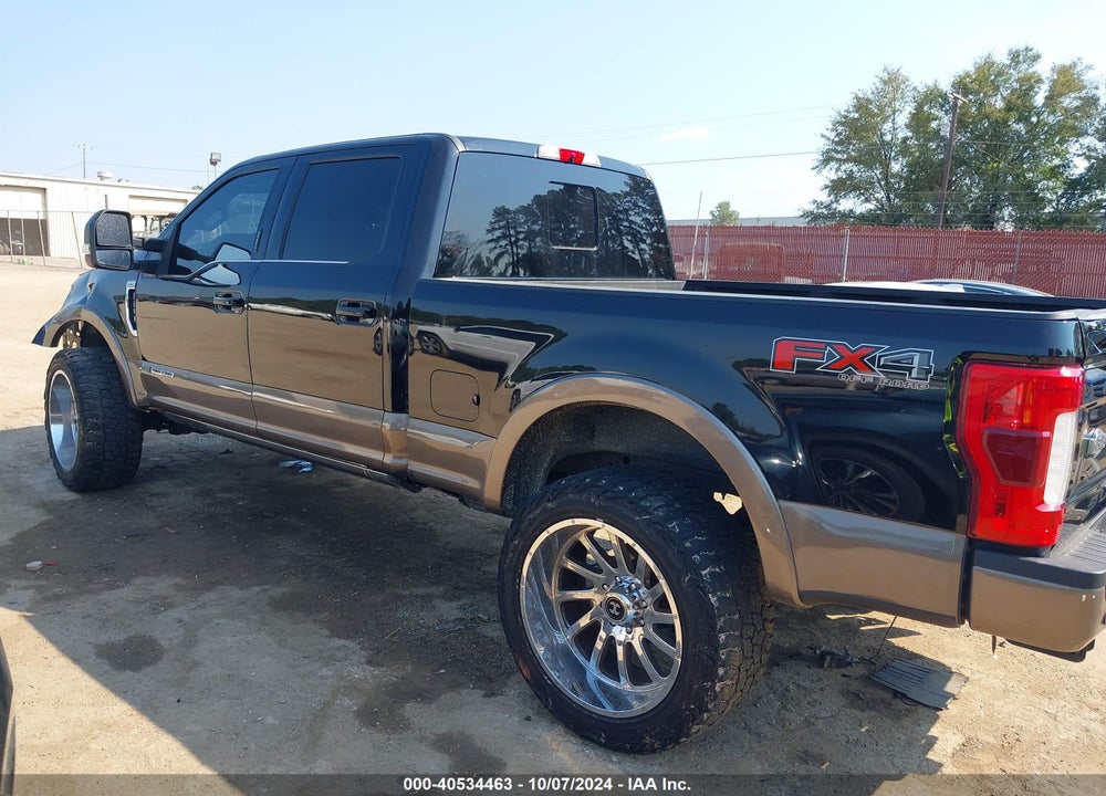 2019 FORD F-250 KING RANCH VIN: 1FT7W2BT6KED82296