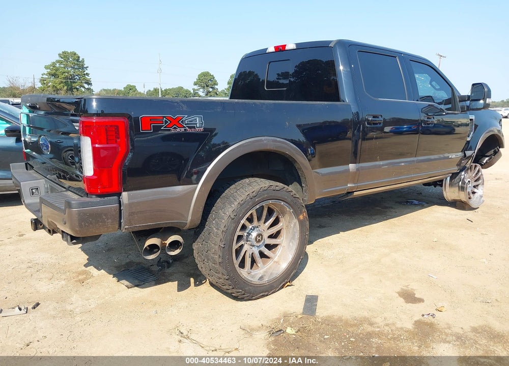 2019 FORD F-250 KING RANCH VIN: 1FT7W2BT6KED82296