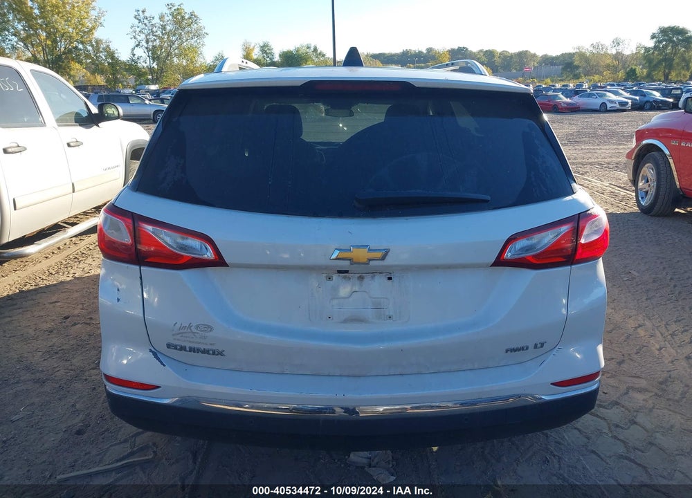 2018 CHEVROLET EQUINOX LT VIN: 2GNAXSEV9J6298175