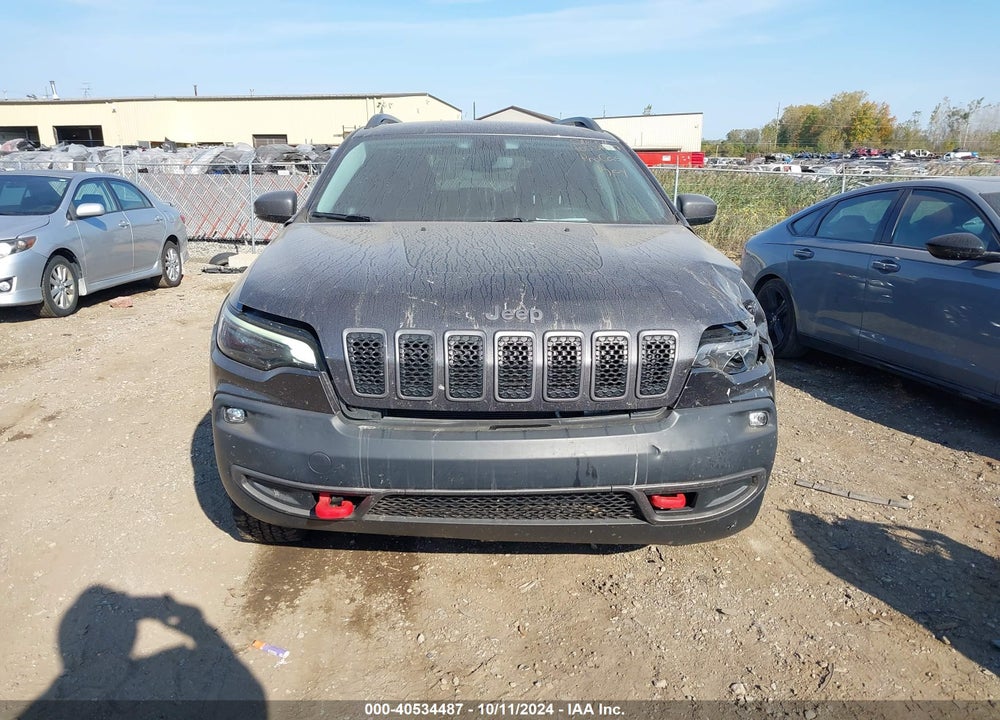 2019 JEEP CHEROKEE TRAILHAWK 4X4 VIN: 1C4PJMBX4KD393848