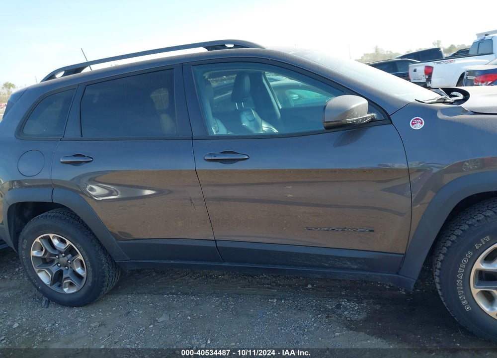 2019 JEEP CHEROKEE TRAILHAWK 4X4 VIN: 1C4PJMBX4KD393848