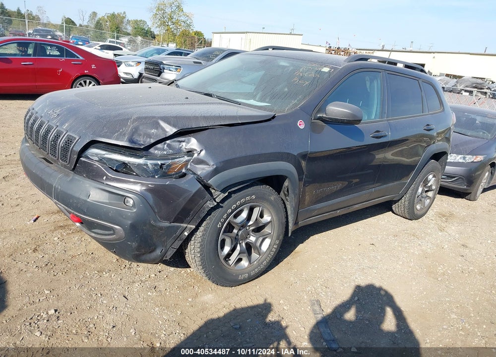 2019 JEEP CHEROKEE TRAILHAWK 4X4 VIN: 1C4PJMBX4KD393848