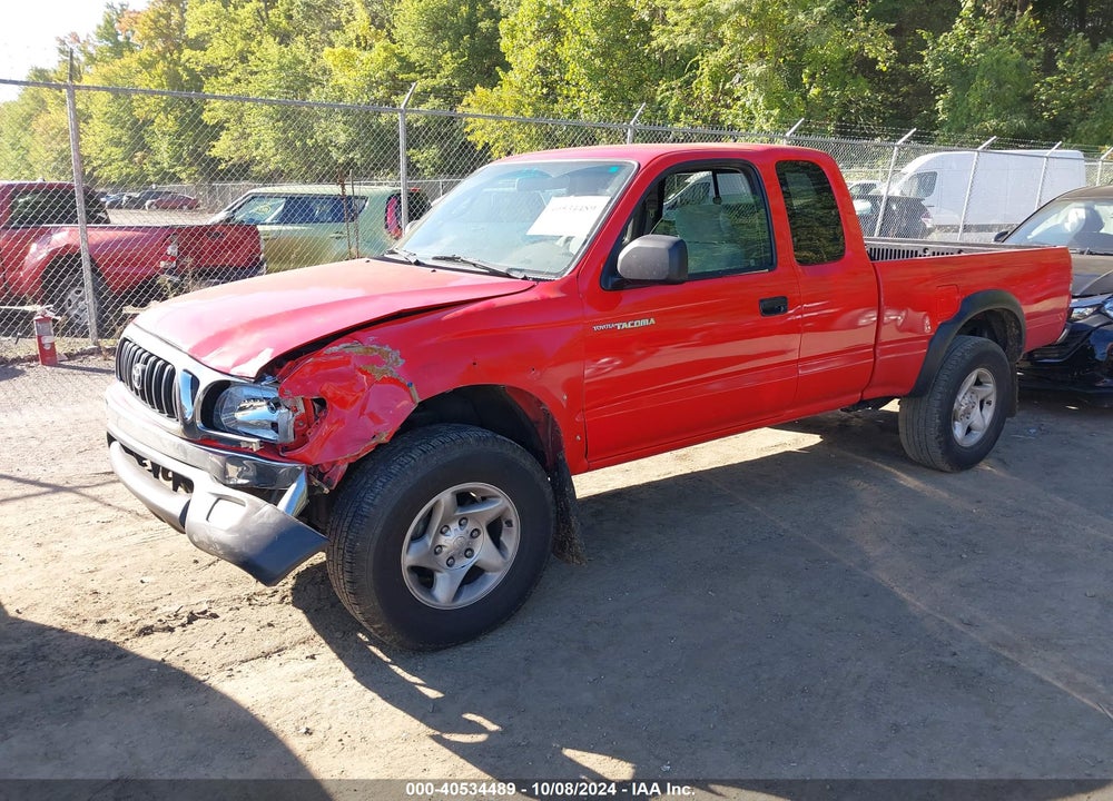2004 TOYOTA TACOMA BASE V6 VIN: 5TEWN72N54Z401157
