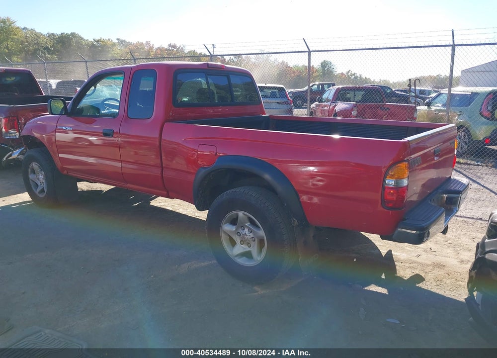 2004 TOYOTA TACOMA BASE V6 VIN: 5TEWN72N54Z401157