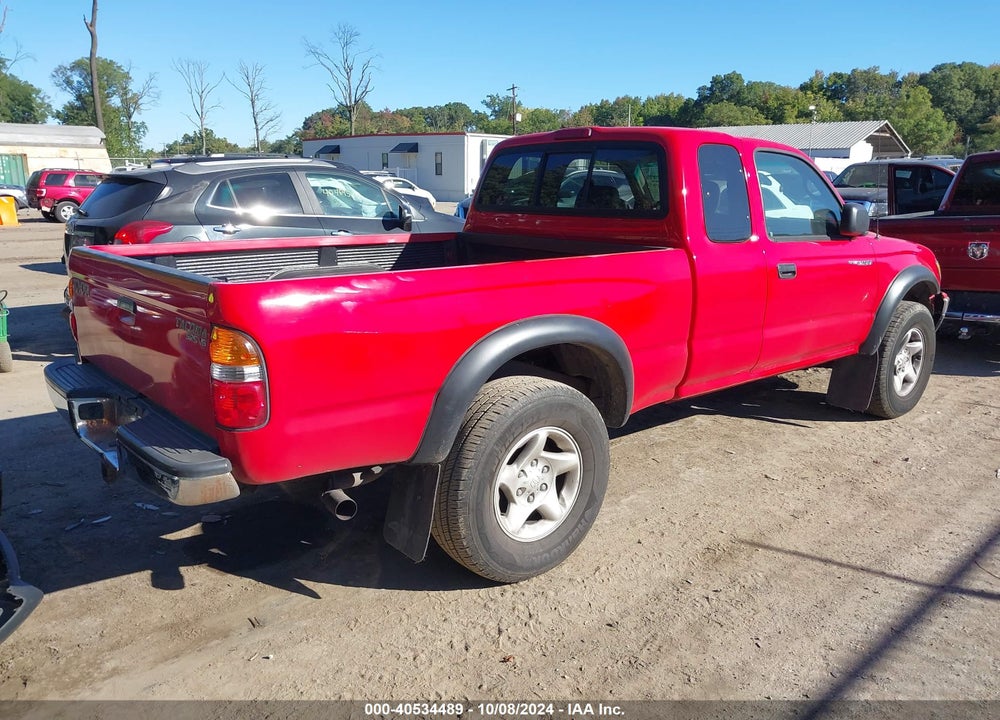 2004 TOYOTA TACOMA BASE V6 VIN: 5TEWN72N54Z401157