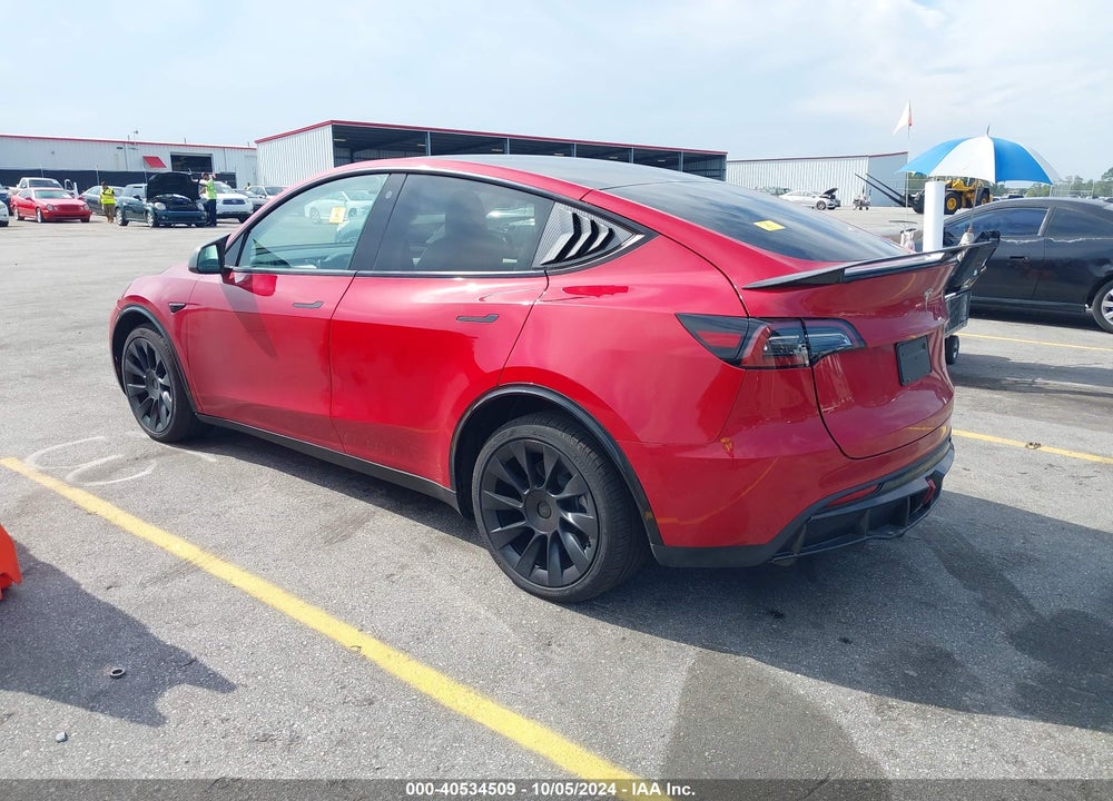 2023 TESLA MODEL Y AWD/LONG RANGE DUAL MOTOR ALL-WHEEL DRIVE VIN: 7SAYGDEE4PF707613