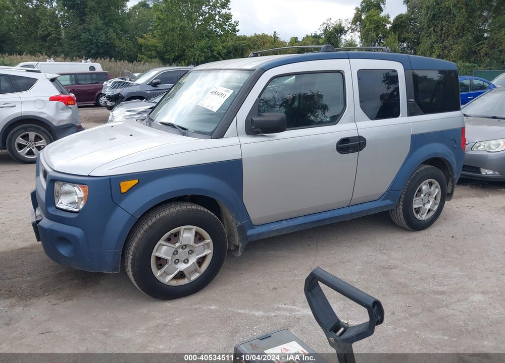 2006 HONDA ELEMENT LX VIN: 5J6YH28316L014349