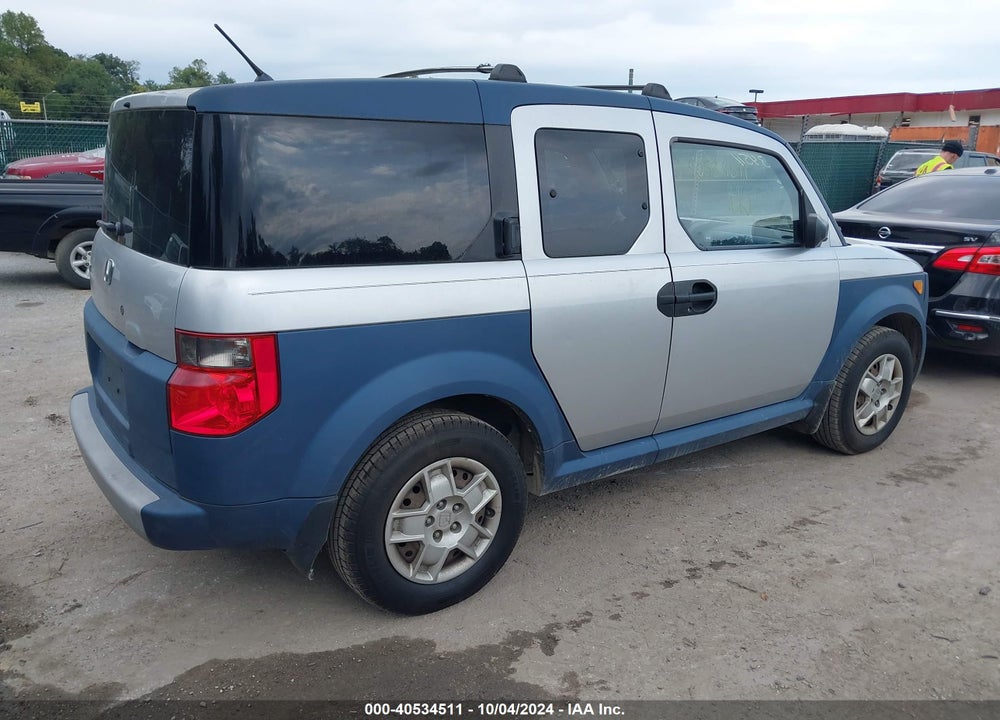 2006 HONDA ELEMENT LX VIN: 5J6YH28316L014349