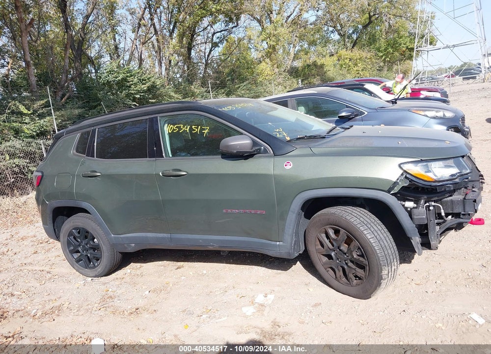 2018 JEEP COMPASS TRAILHAWK 4X4 VIN: 3C4NJDDB1JT198808