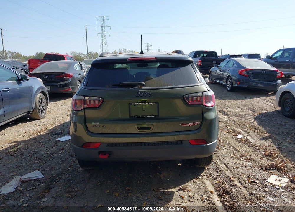 2018 JEEP COMPASS TRAILHAWK 4X4 VIN: 3C4NJDDB1JT198808