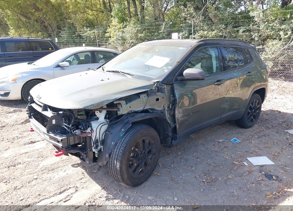 2018 JEEP COMPASS TRAILHAWK 4X4 VIN: 3C4NJDDB1JT198808