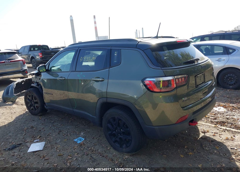 2018 JEEP COMPASS TRAILHAWK 4X4 VIN: 3C4NJDDB1JT198808