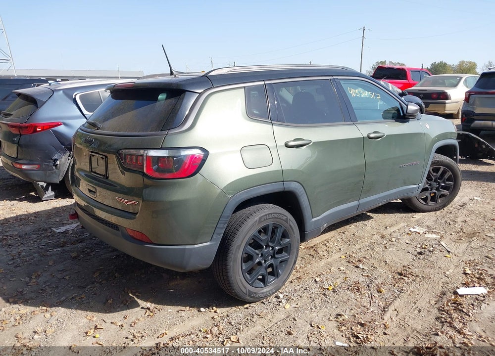 2018 JEEP COMPASS TRAILHAWK 4X4 VIN: 3C4NJDDB1JT198808