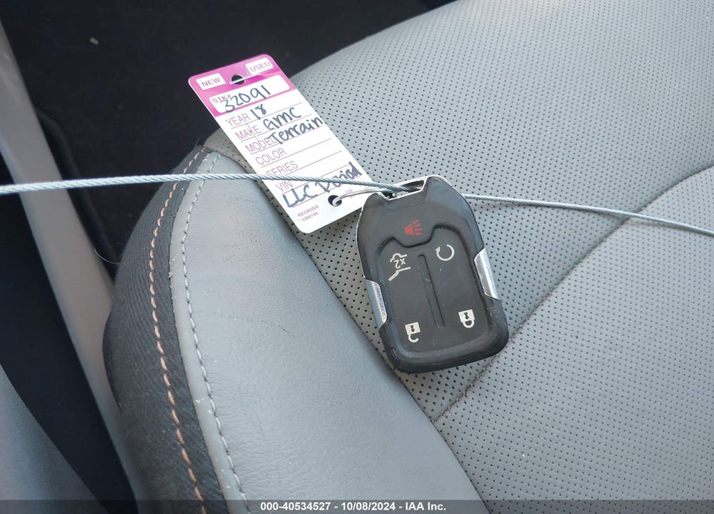 2018 GMC TERRAIN SLT VIN: 3GKALVEV6JL298110