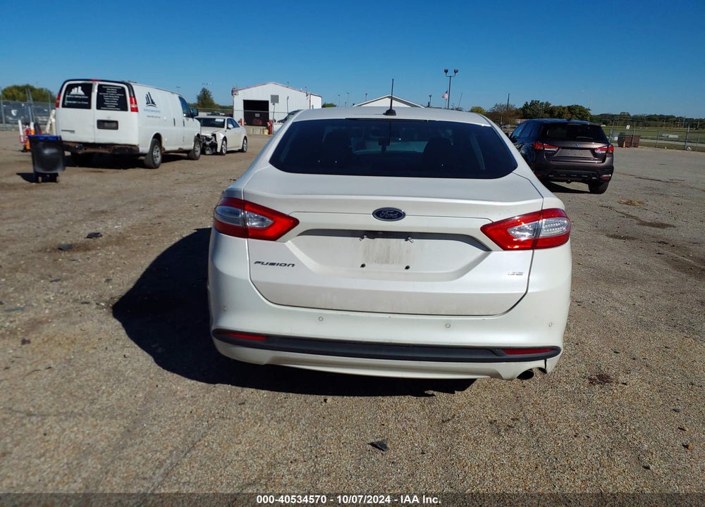 2016 FORD FUSION SE VIN: 1FA6P0H76G5128785